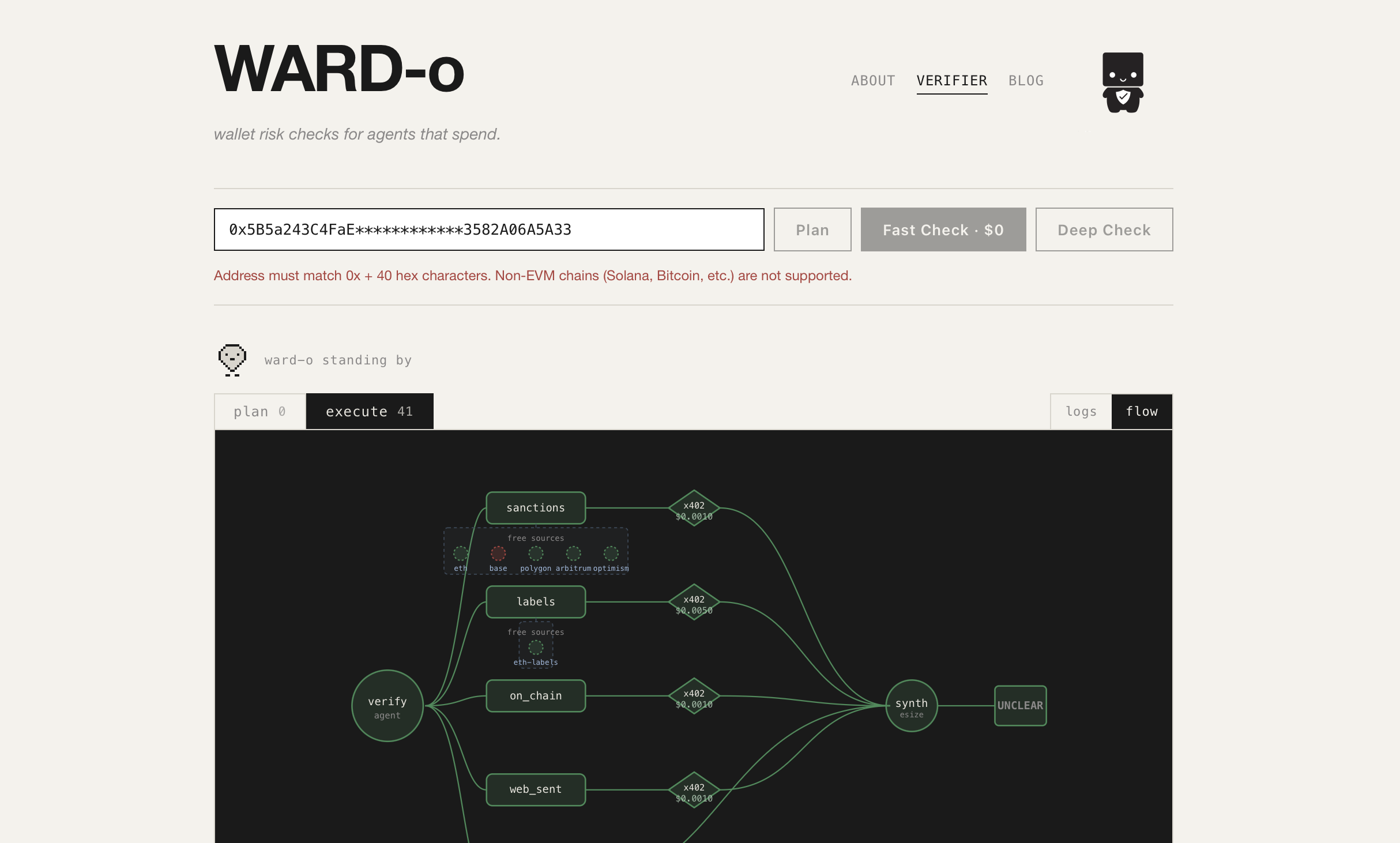 WARD-o screenshot